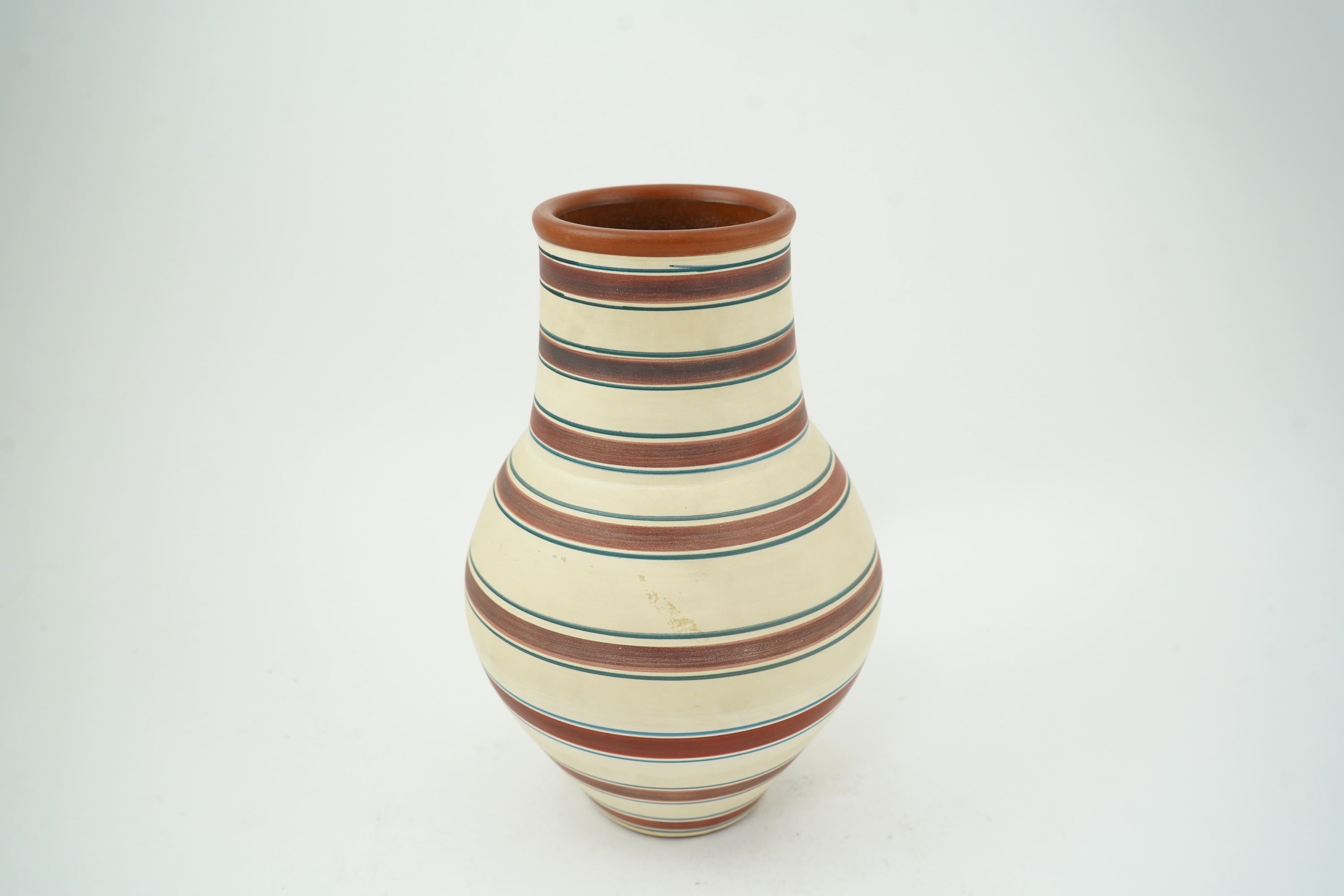 Julian Stair OBE (b. 1955): An earthenware vase
